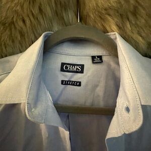 Chaps Boys Dress Shirt - Soft Blue